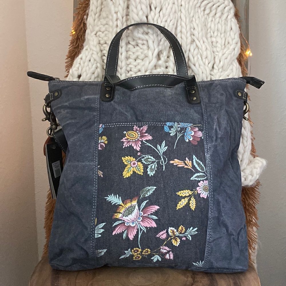 Myra Bag Cavender Floral Tote Bag